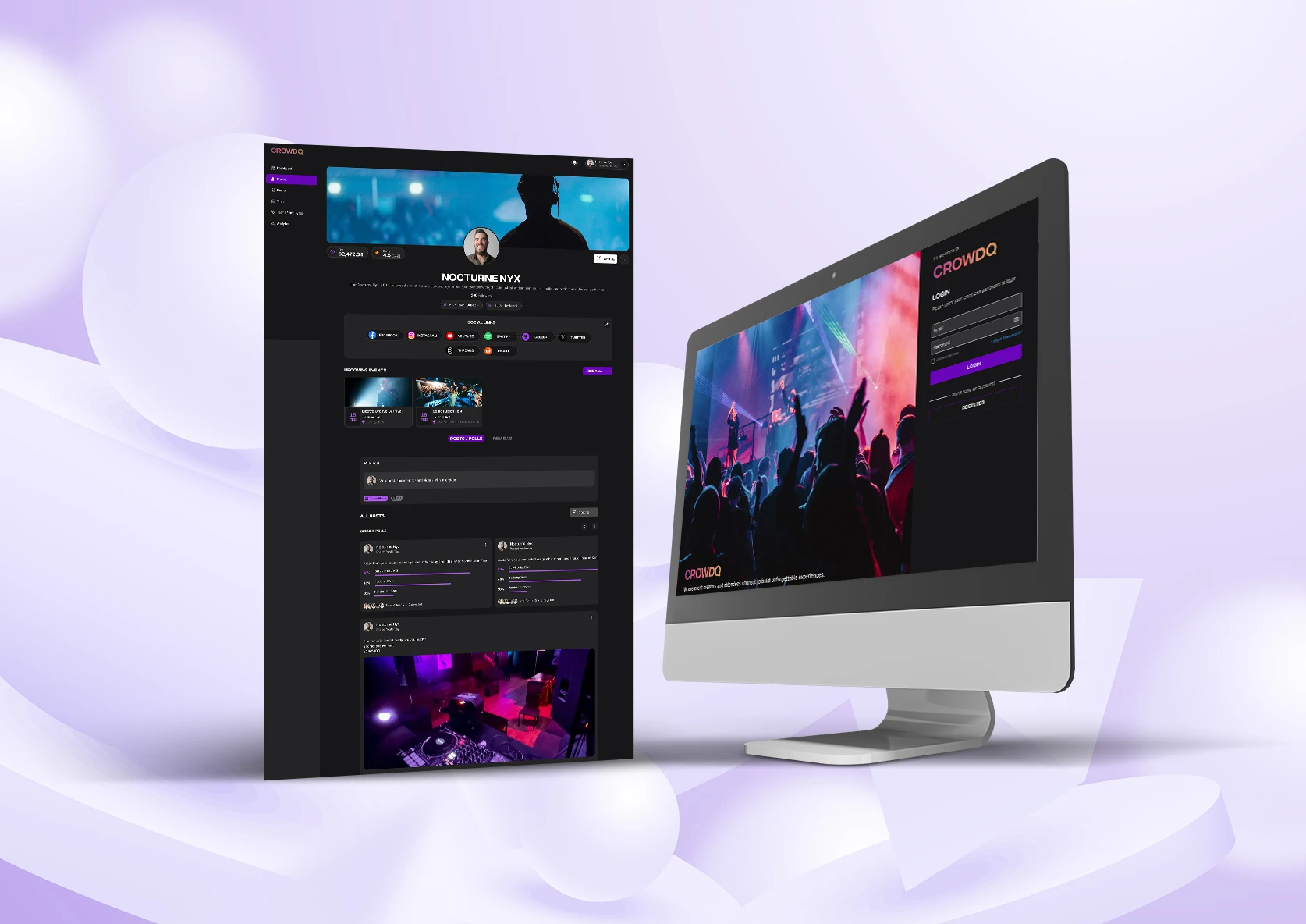 CrowdQ: Interactive Live Event Platform (Web) Preview